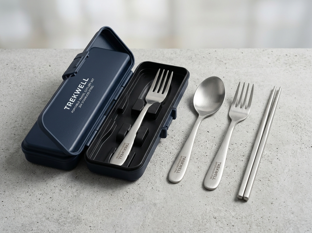 Complementary Lightweight Travel Dining Accessories
