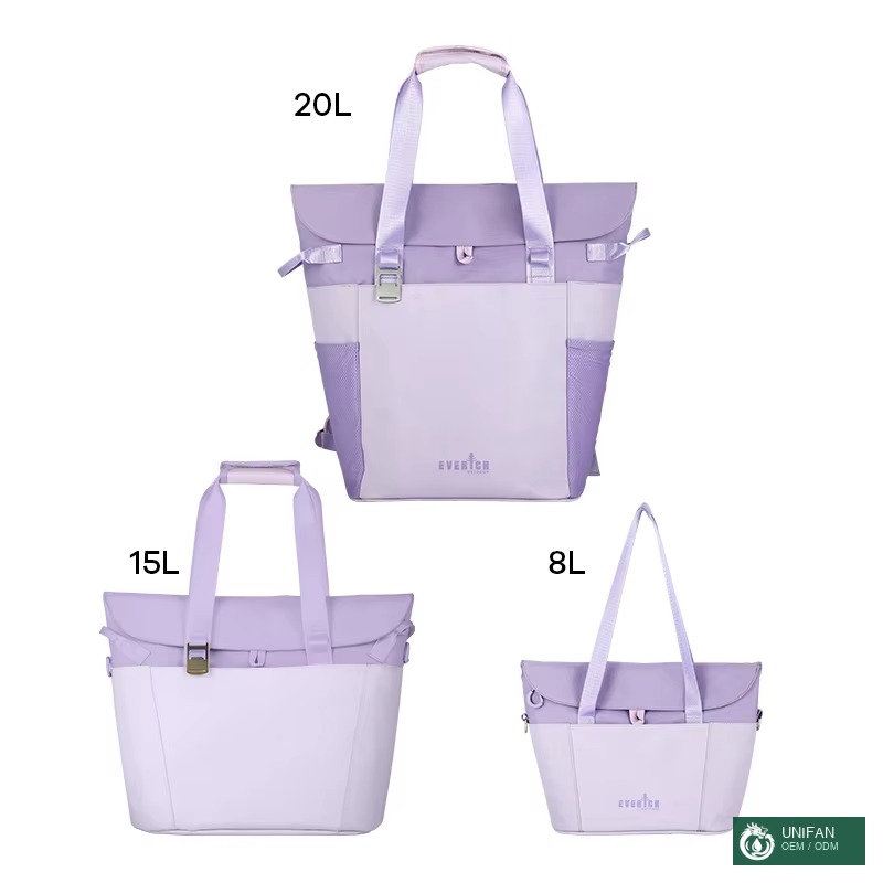 UNIFAN Wholesale Custom UNIFAN15L Insulated Cooler Tote, Heavy-Duty Waterproof Fabric, Ideal for Fishing Camping Outdoor