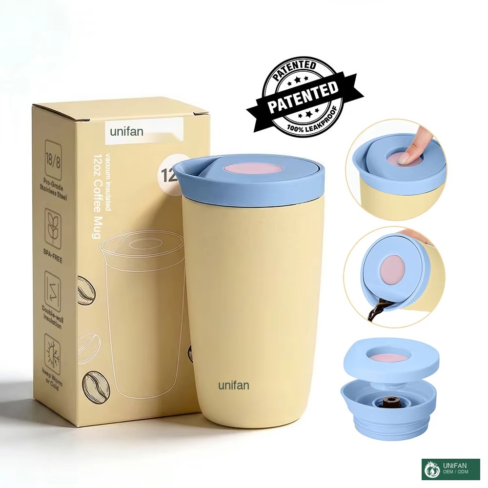 UNIFAN Insulated Coffee Tumbler Coffee Tumbler with logo Custom logo Coffee Tumbler Insulated Coffee Tumbler