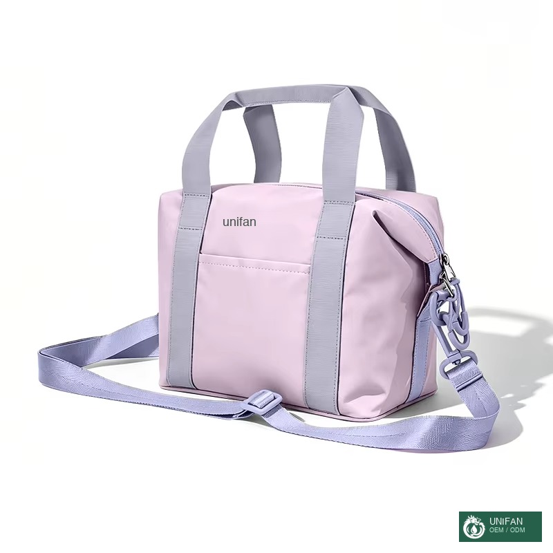 UNIFANCrossbody Handbag 6L Custom for Picnic Camping or Outdoors Fabric Insulated with Handle Small Zippered Pouch