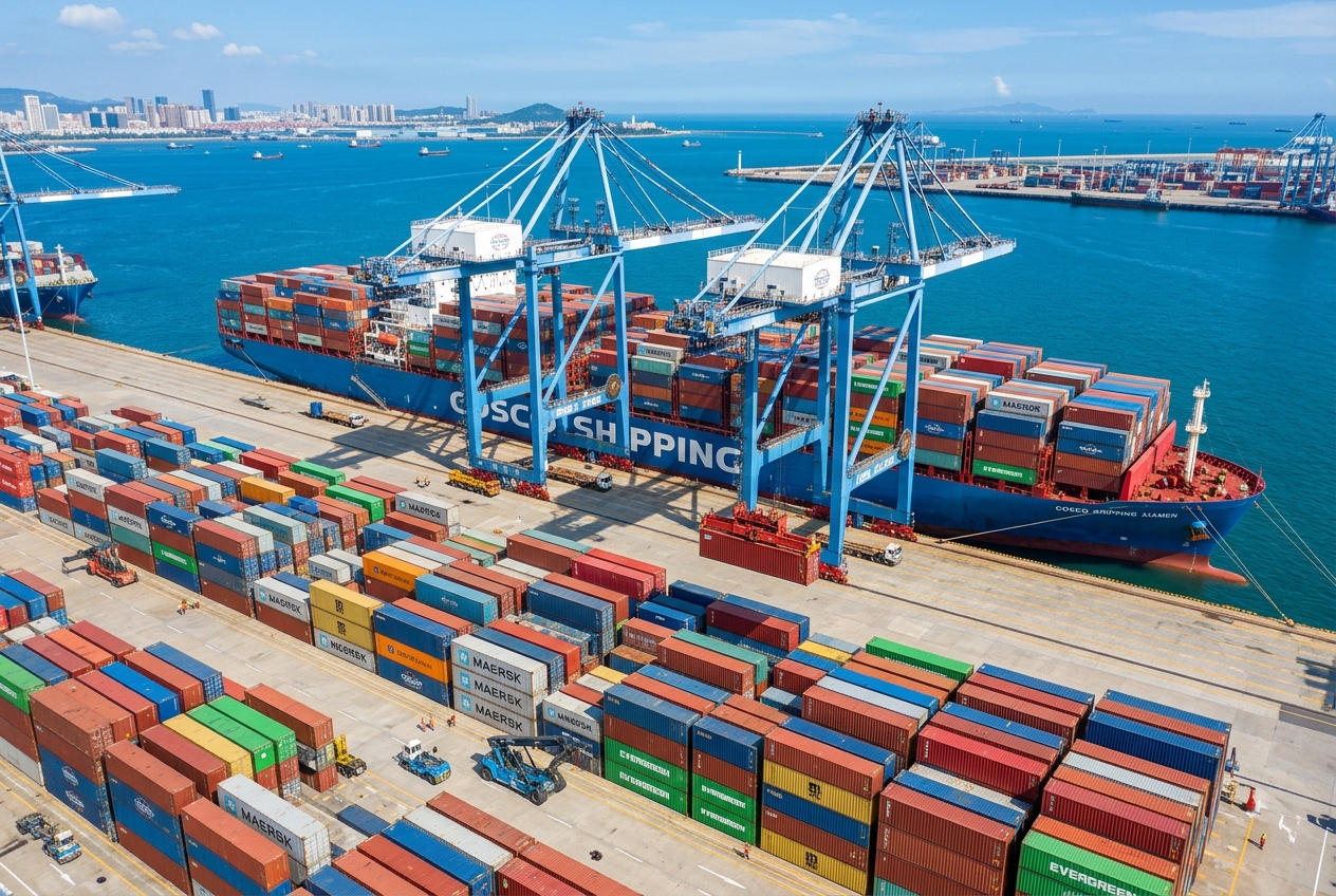 Container Yard Sourcing Logistics Hub