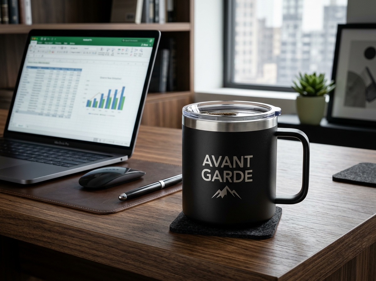 360-Degree Leakproof Slider Lid on Coffee Mug